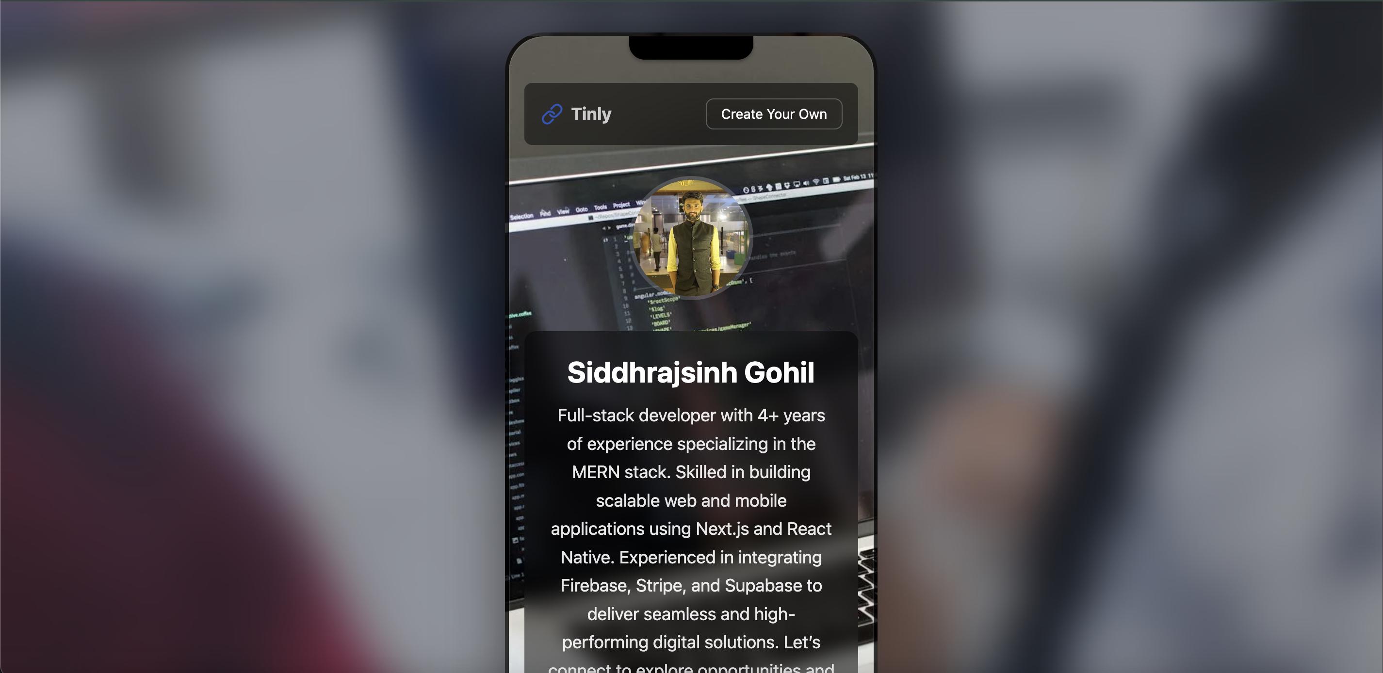 Tinly - URL Shortener Platform